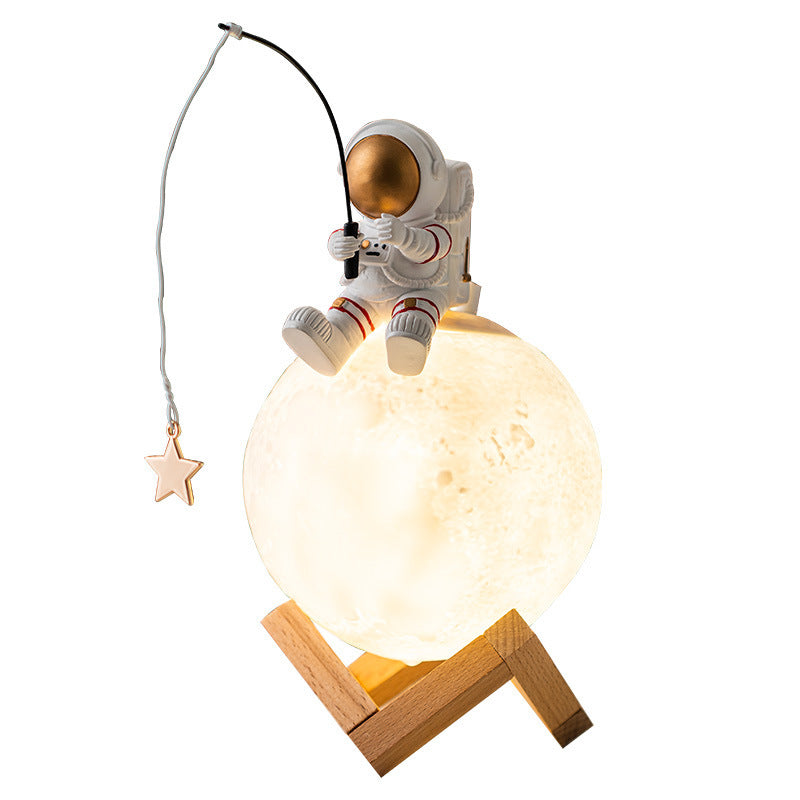 Lunar Glow Astronaut Lamp