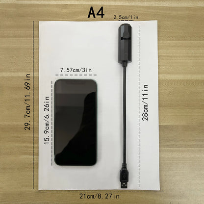 USB Christmas projection light, Christmas deer, Santa Claus, snowman, three light pieces can be switched, creative holiday gifts